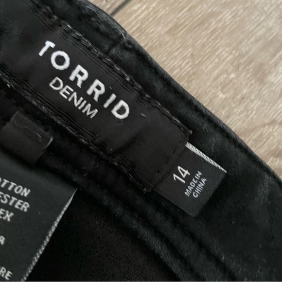 TORRID Jeggings Black Size 14 - Picture 6 of 6